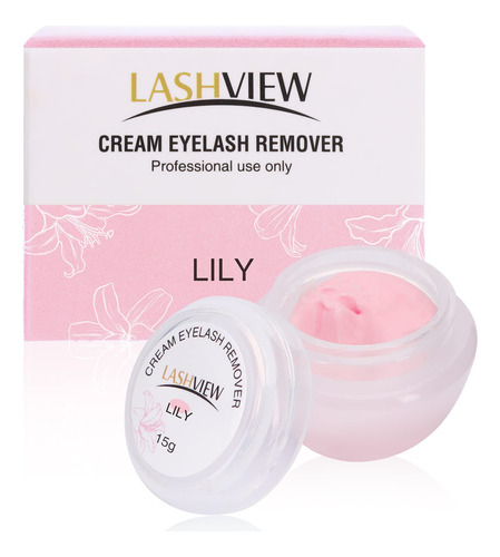 Lashview Crema Removedor De Extensiones De Pestanas, Crema E