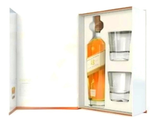 Whisky Johnnie Walker 18 Años 750ml + 2 Vasos