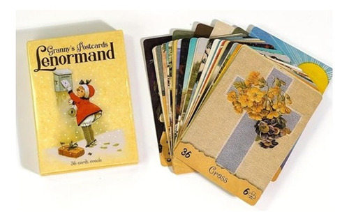 Cartas Oráculo De Lenormand Granny's Postcards