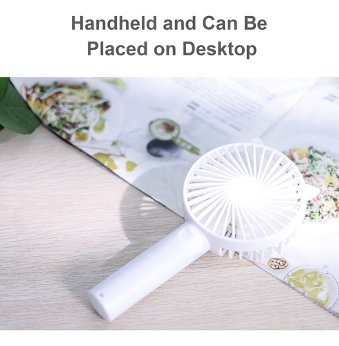 Miniventilador Portátil Recargable De 3 Usb Con Interruptor