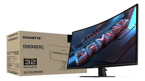 Monitor Gamer Gigabyte Gs32qc 32 Qhd Va Curvo 165hz 1ms 1