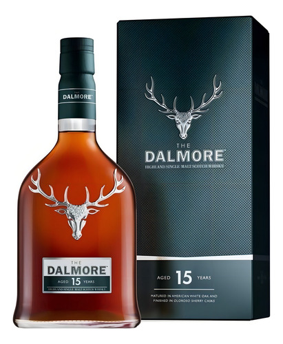 Whisky The Dalmore 15 Años Single Malt 700cc