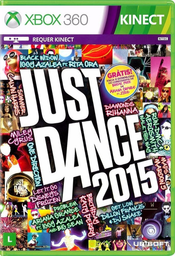 Just Dance 2015 Xbox 360 Jogo Original Completo Mídia Física