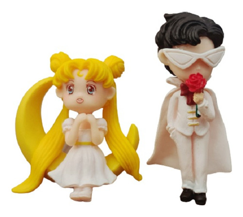 Figuras Sailor Moon - Sailor Moon Y Tuxedo Mask