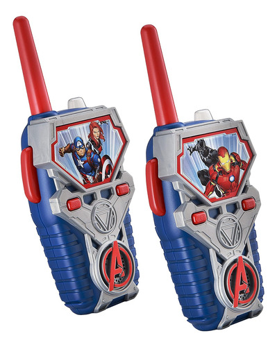 Ekids Avengers Endgame Frs Walkie Talkies Para Niños, Radios