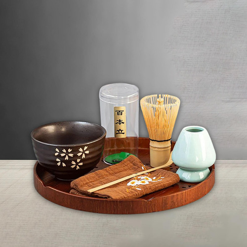 Juego De Té Matcha Japonés Hecho A Mano, Taza De Té