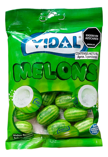 Chicle Importado Melones100gr - g a $63