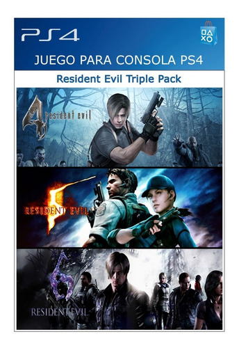 Resident Evil Triple Pack Ps4 | Estación Play