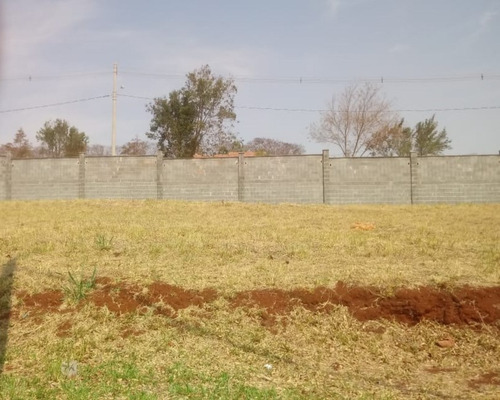 Terreno Residencial Com 252 M² No Terras De Santa Martha Na Cidade De Bonfim Paulista - Te00188 - 68497109