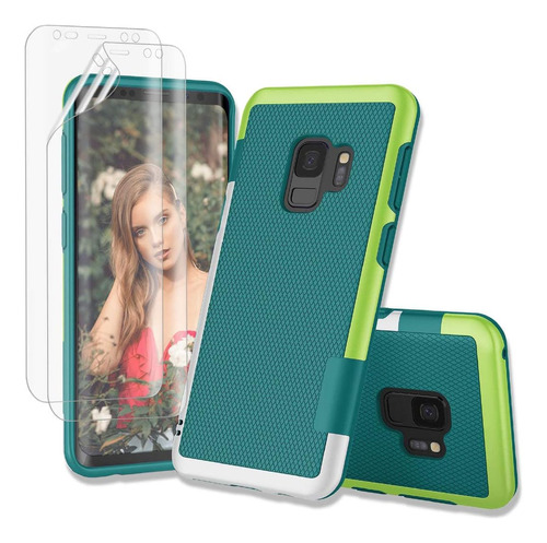 Funda Para Samsung Galaxy S9 - Turquesa/verde