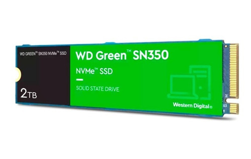 Disco Solido Western Digital Green Sn350 Nvme 2tb