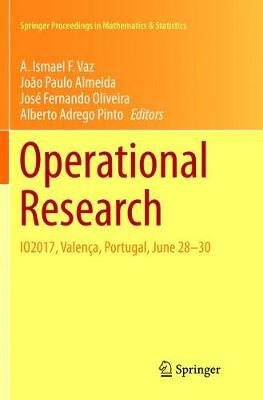 Libro Operational Research : Io2017, Valenca, Portugal, J...