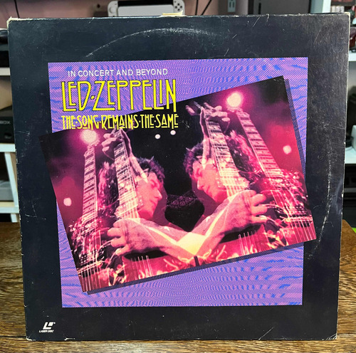 Led Zeppelin The Song Remains The Same - Laserdisc