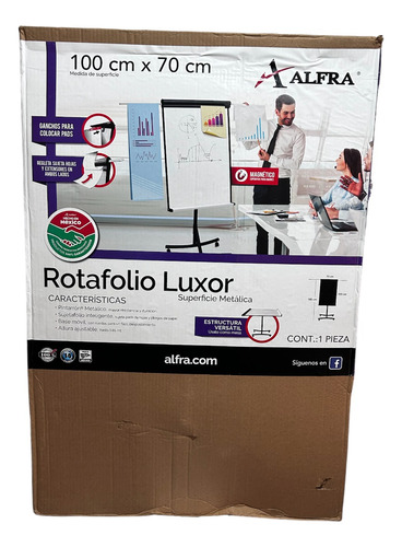 Rotafolio Marca Alfra Luxor Elegance  Sup. Metálica Nvo