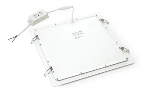 Plafón Led Sica Panel Cuadrado Techo - 18w - Blanco Cálido