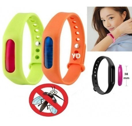 Pulsera Ajustable Repelente Mosquito Zancudo