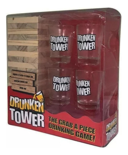 Juego De Shots Drunken Tower Juego De Mesa Para Fiestas