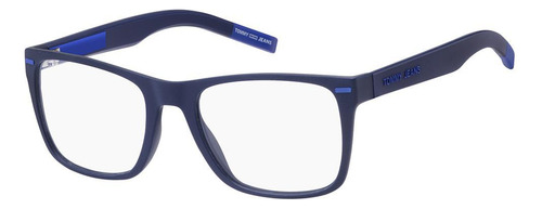 Óculos Tommy Hilfiger Tj 0045 Zx9 5219 / 52 Azul Retangular