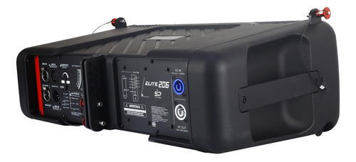 Bafle Activo Para Arreglo Lineal Elite-206 Alienpro Color Negro