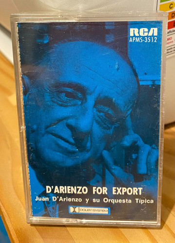 Casete D' Arienzo For Export. Tangos (Usado)