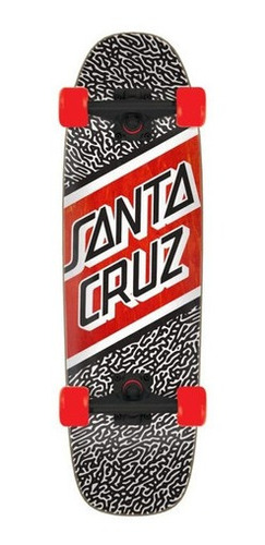 Santa Cruz Amoeba Street Cruzer Skateboard Completo, Ne...