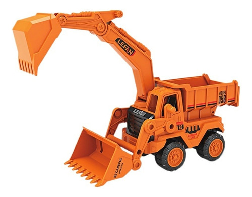 Excavadora Infantil Vehículo De Ingeniería Por Inercia