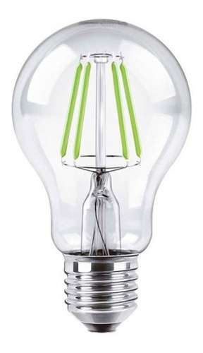 Lampara Led Filamento Bulbo Vintage 4w Verde E27