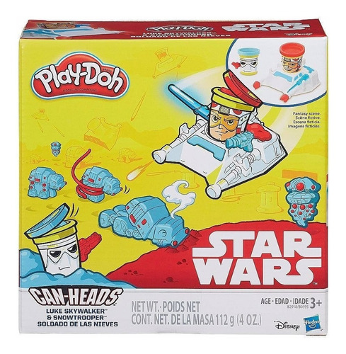 Masa Play Doh Star Wars Luke Y Snowtrooper Hasbro Mundomania