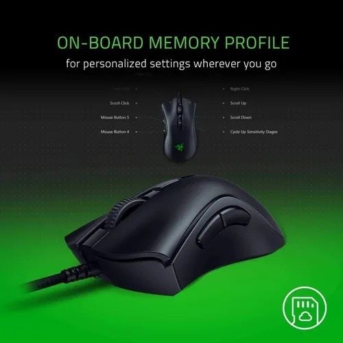 Mouse Gamer Razer Deathadder V2 Mini 62grs 8500dpi Chroma Xg