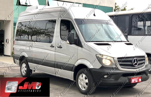 Imagem 2 de 15 de M.benz Sprinter Cdi 415 Ano 2017 Teto Alto Luxo Jm Cod 761