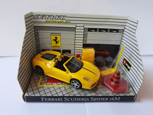 Colección De Autos Ferrari Race & Play - Bburago 