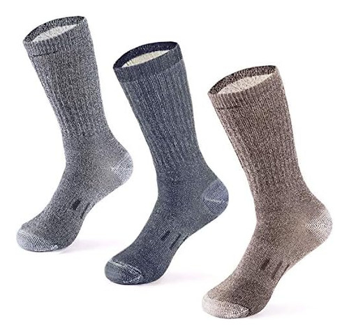 Meriwool Calcetines De Senderismo De Lana Merina Para Hombre