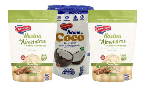 Harina De Coco X1 + Harina De Almendras X2 | Dicomere