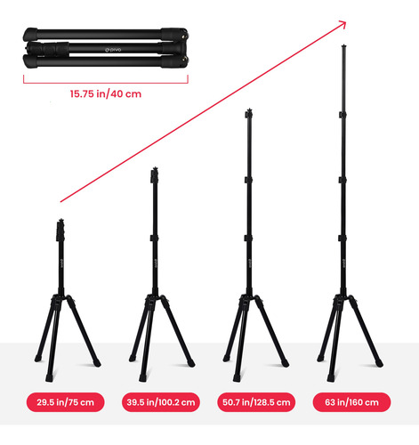 Soporte Pivo TriPod 63 Comp Con 3 Niveles