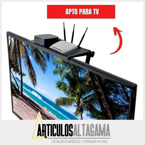Repisa Base Soporte Estante Ajustable Pantalla Tv Monitor
