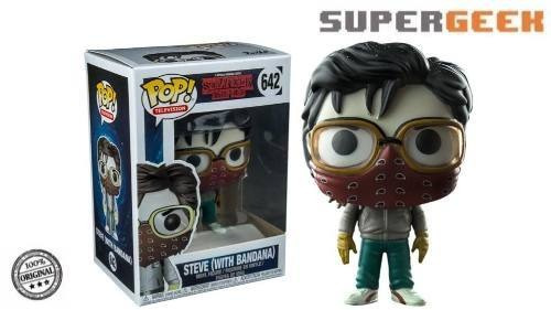 Figura de acción  Steve Harrington With Bandana de Funko Pop! Television