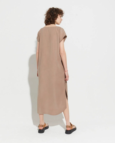 Imagen 4 de 5 de Vestido Loose Penny - Stone Mujer System