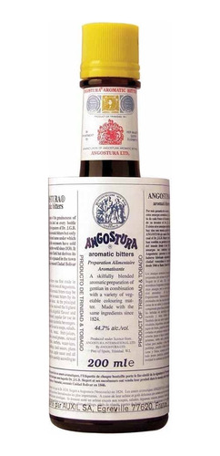 Aperitivo Bitter Angostura 200ml Importado Amargo Botella