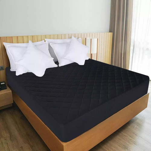 Cubrecolchón Impermeable 1.5 Plazas + Funda De Almohada