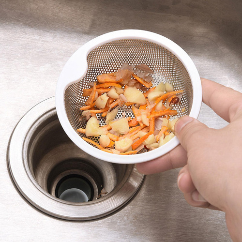 Juego De Colador Para Fregadero De Cocina Cesta De Drenaje P