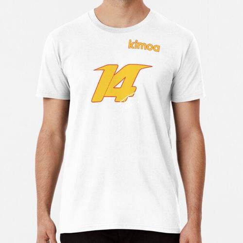 Remera Fernando Alonso # 14 Último Gp Edición Especial Algod