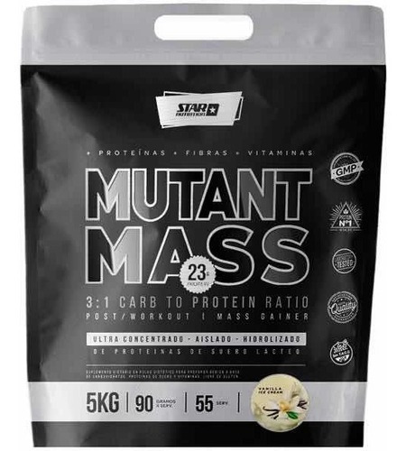 Suplemento en polvo Star Nutrition  Mutant Mass N.O. carbohidratos