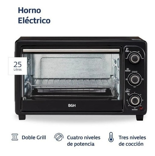 BGH BHE25M19N - 220V - 240V - Negro