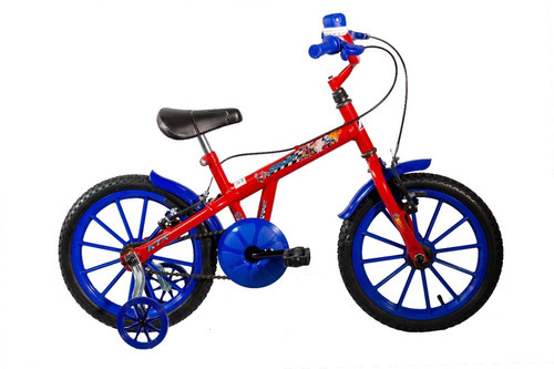 Bicicleta Infantil Aro 16 Passeio Com Cores Variadas Cor Rosa
