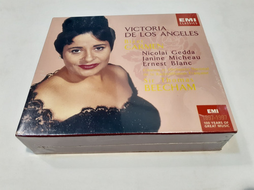 Carmen, Bizet, De Los Angeles - 3cd 1997 Nuevo Holanda 