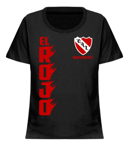 Remera Independiente Mujer Dama Club