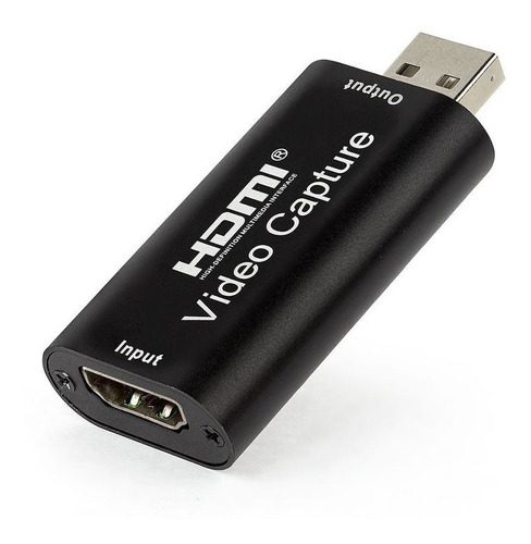 Adaptador Hdmi P/ Usb 2.0 Placa Captura Vídeo Áudio 4k 1080p