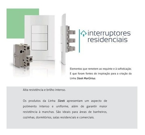 Kit 2 Pçs Conjunto Espelho Rj45 4x2, 3 Conexões Rede Cat5