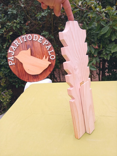 Imagen 5 de 7 de Porta Collares De Madera/ Exhibidor Para Ferias Y Locales