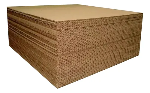 Planchas De Cartón Pallet Divisor 80cm X 1m Pack X 10 U.